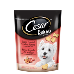 CESAR® Bakies Small Dogs Adult Dog Treats Bacon Roasted Chicken Flavour image