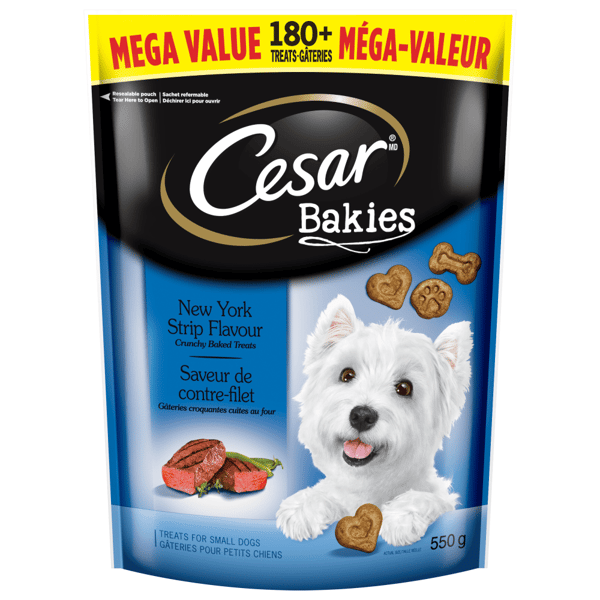 Gâteries pour petits chiens adultes CESAR(MD) Bakies saveur de contre-filet image 1