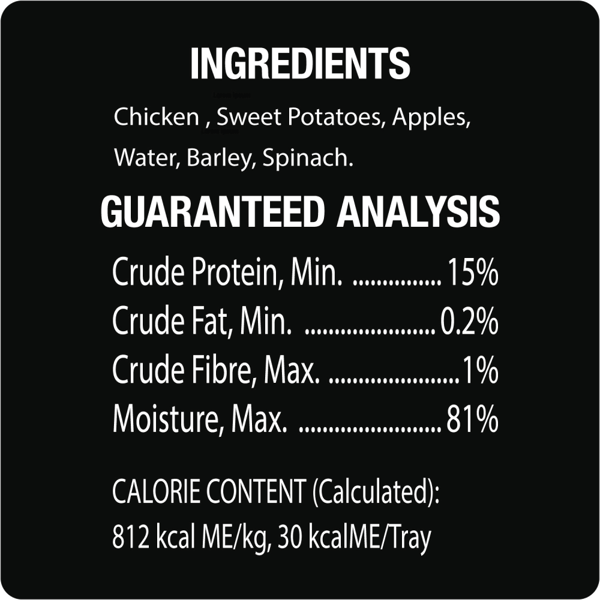 CESAR® SIMPLY CRAFTED™ Wet Dog Food, Chicken, Sweet Potato, Apple, Barley & Spinach image 5