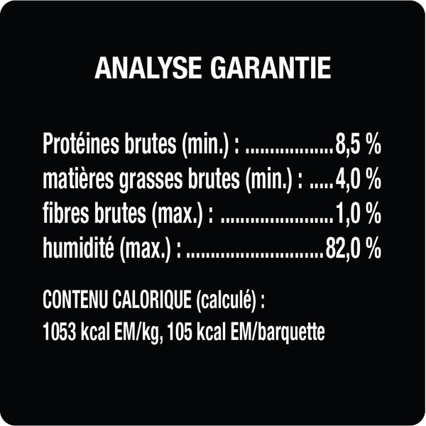 Nourriture humide pour chiens adultes CESAR(MD) pain classique en sauce recette au poulet et au veau image 3